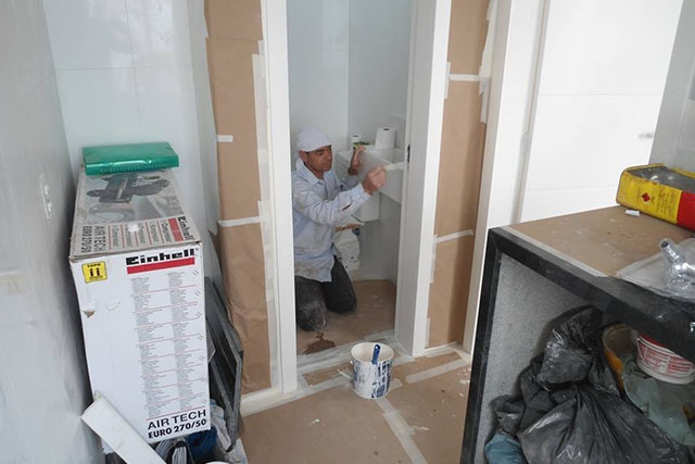 Interior painting project